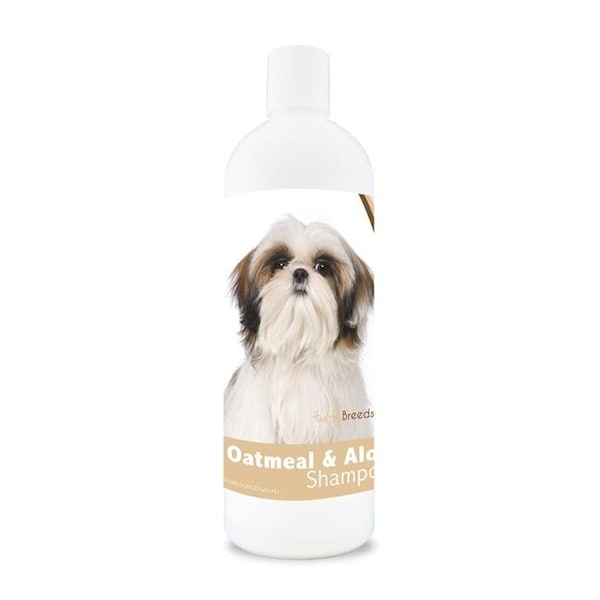 Healthy Breeds 840235115441 16 oz Shih Tzu Oatmeal Shampoo with Aloe 840235115441 - main